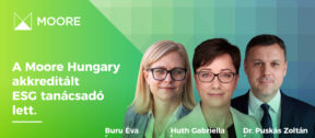 A MOORE HUNGARY HIVATALOSAN IS ESG TANÁCSADÓ LETT