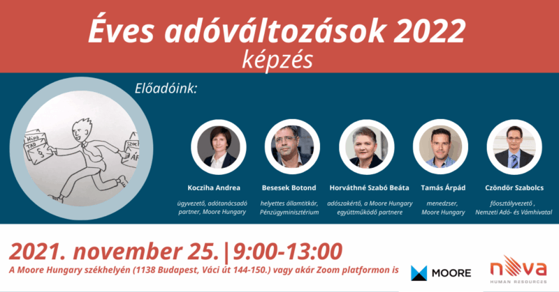 ANNUAL TAX CHANGES 2022.